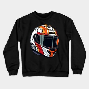 bike helmet design for bike lover Crewneck Sweatshirt